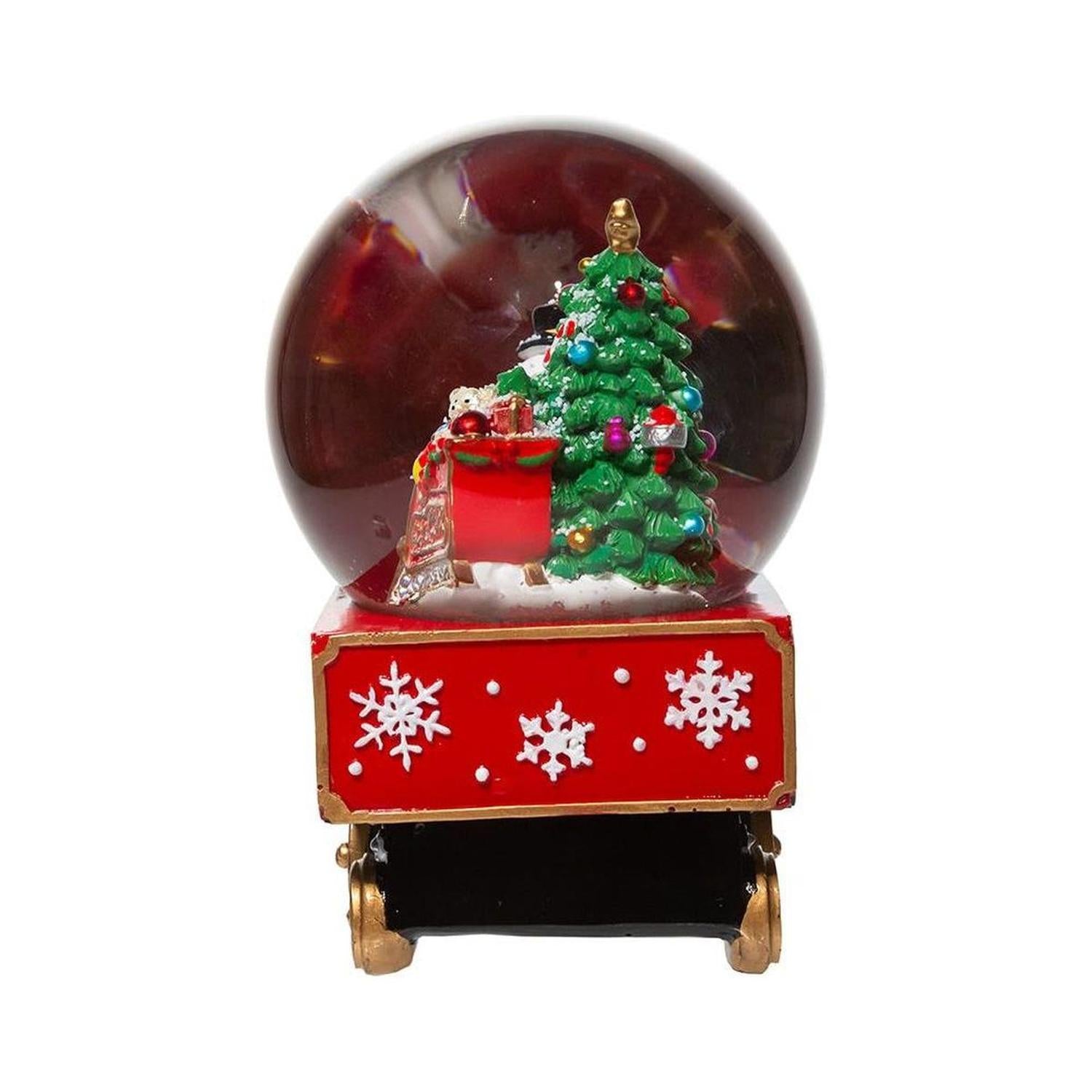 Shop For Kurt Adler 120MM Musical Santa Driving Train Water Globe