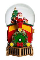 Shop For Kurt Adler 120MM Musical Santa Driving Train Water Globe