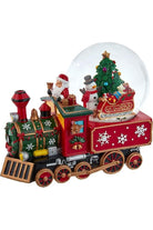 Shop For Kurt Adler 120MM Musical Santa Driving Train Water Globe