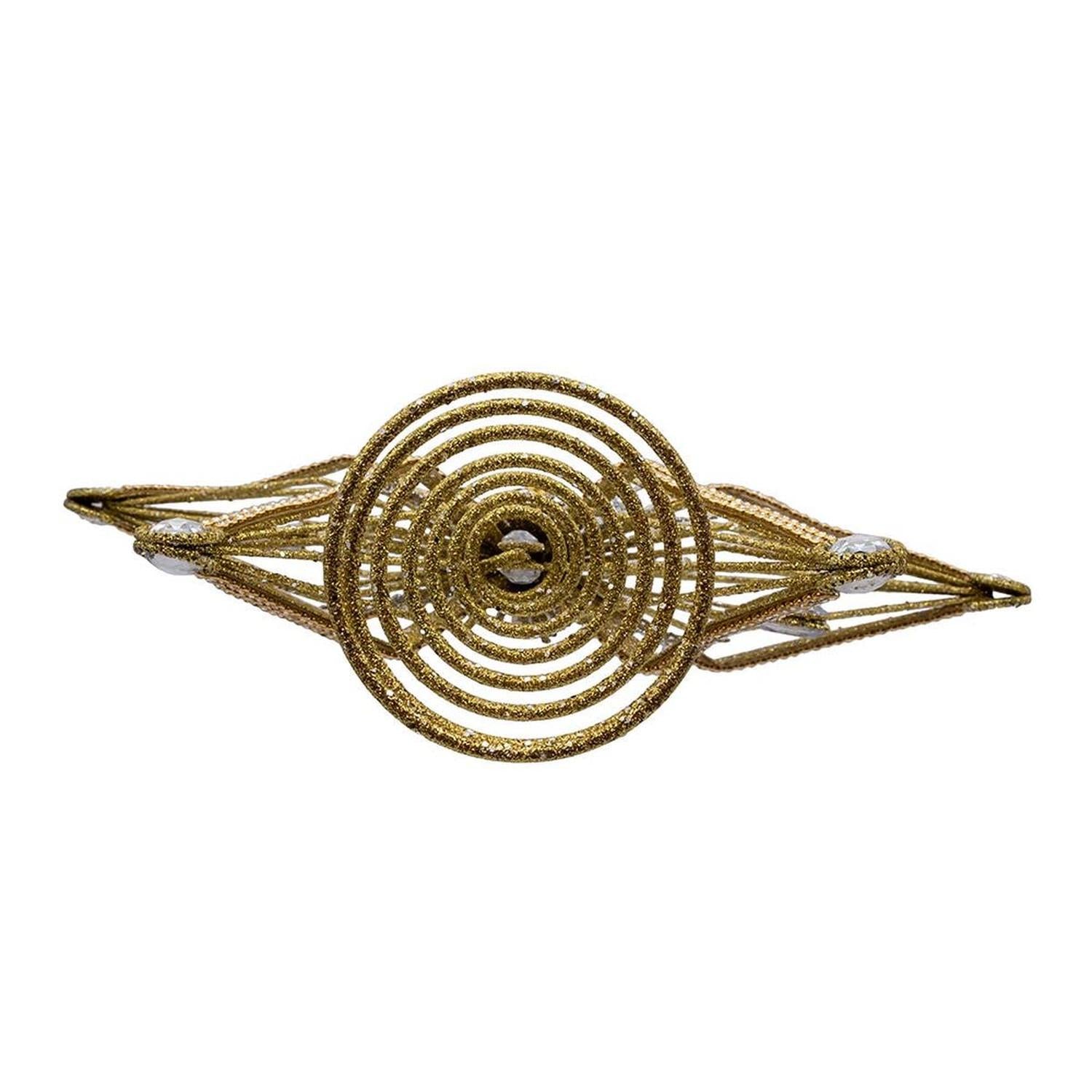 Kurt Adler 12.5-Inch Gold and Silver Star Tree Topper