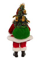 Shop For Kurt Adler 13" Fabriché LED Santa with Nativity Set