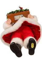 Shop For Kurt Adler 13" Fabriché LED Santa with Nativity Set