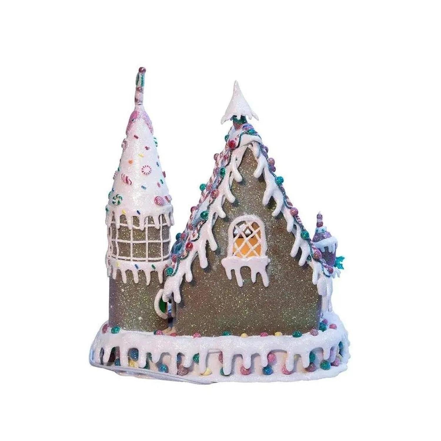 Kurt Adler 13-Inch Claydough Gingerbread Inn