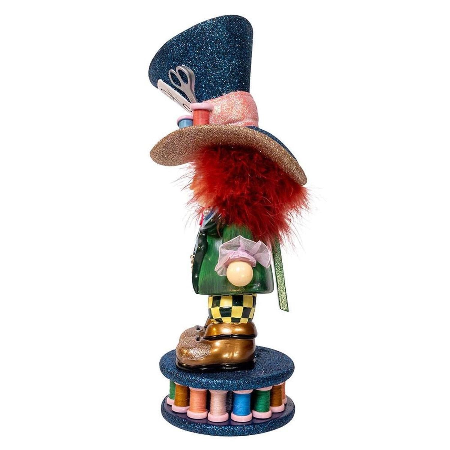 Kurt Adler 13-Inch Hollywood Nutcrackers Mad Hatter Nutcracker
