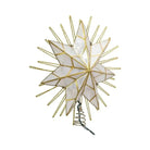 Shop For Kurt Adler 14 - Inch 7 - Point Natural Capiz Star Lighted Treetop