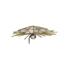 Shop For Kurt Adler 14 - Inch 7 - Point Natural Capiz Star Lighted Treetop