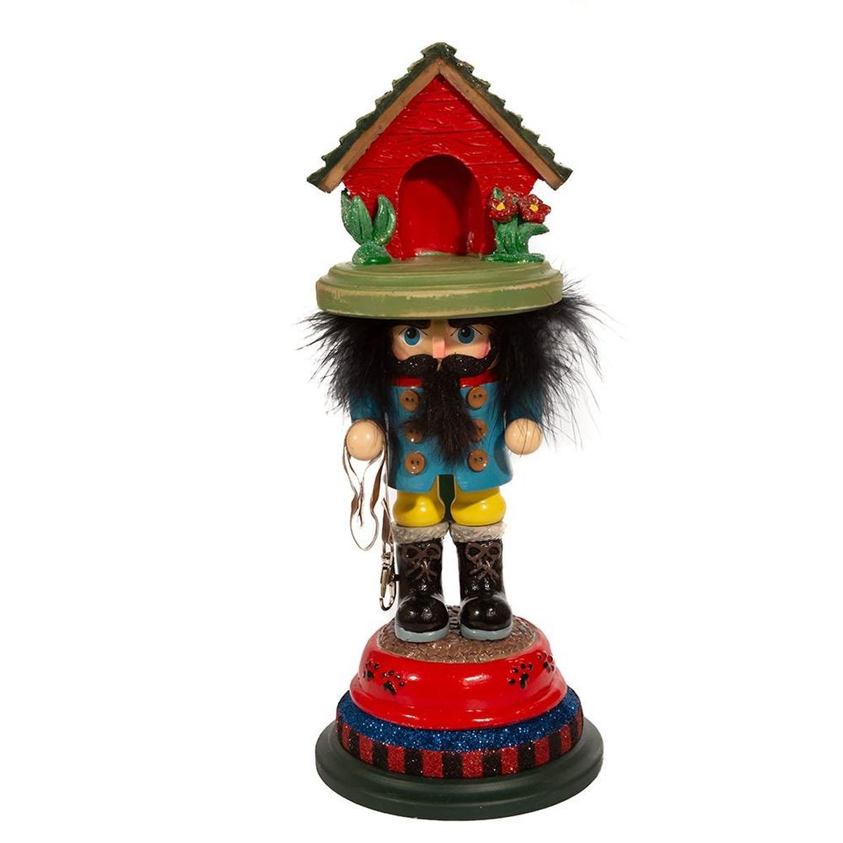 Shop For Kurt Adler 14 - Inch Hollywood Dog House Hat Nutcracker