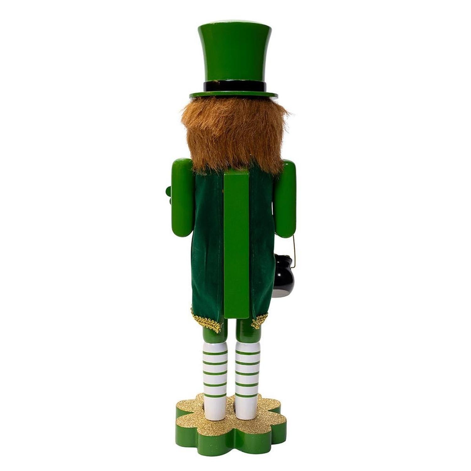 Shop For Kurt Adler 14 - Inch Leprechaun Soldier Nutcracker