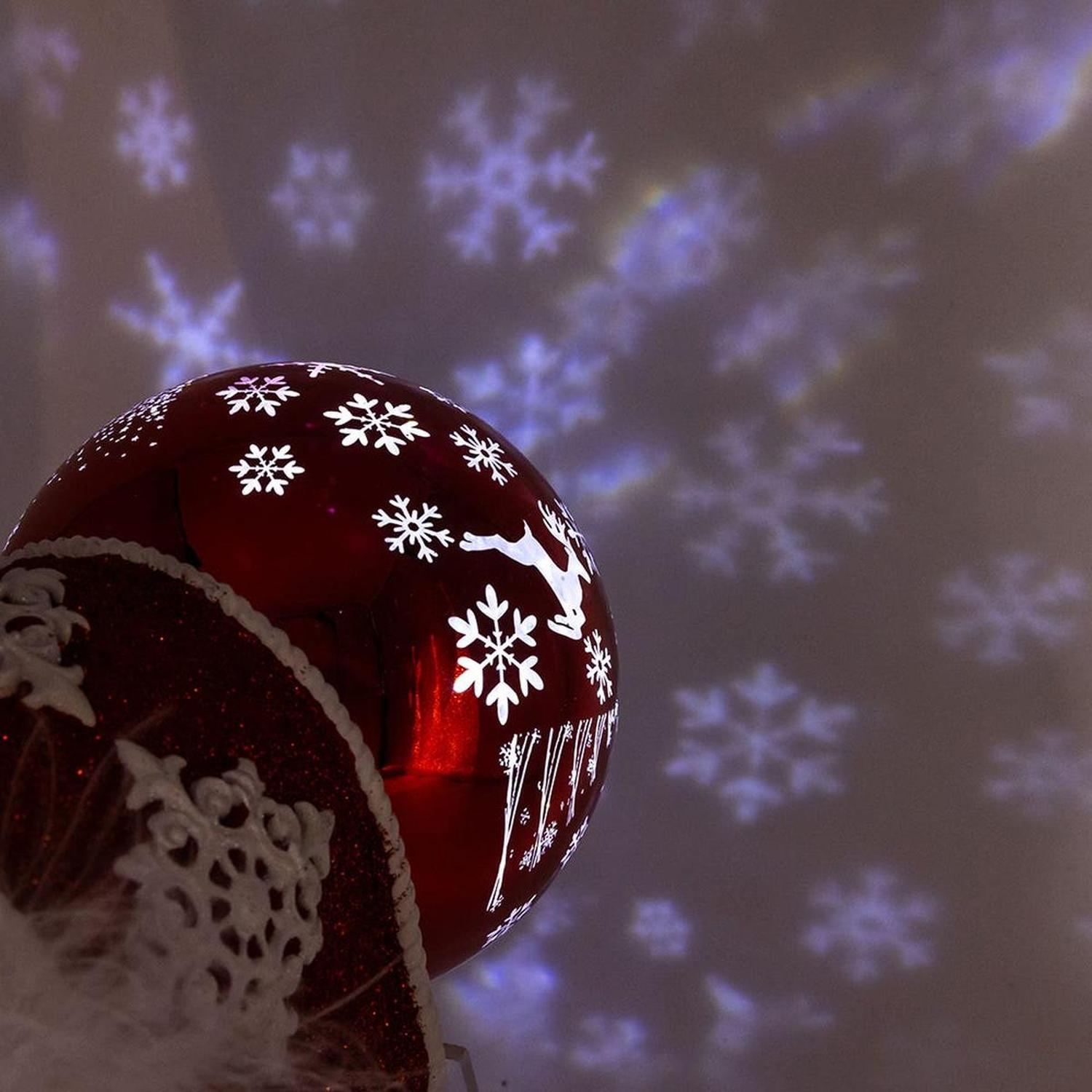 Kurt Adler 14.5-Inch Musical Red Soldier With Water Globe Nutcracker