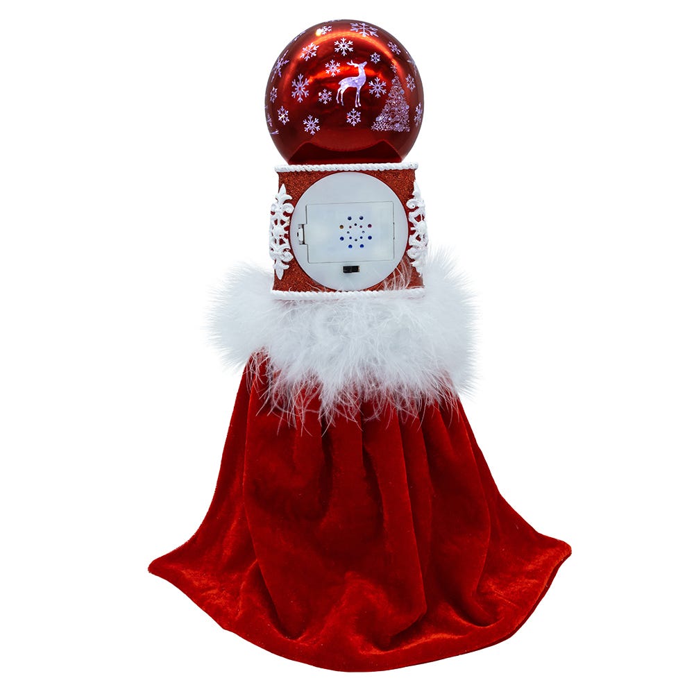Shop For Kurt Adler 14.5 - Inch Musical Red Soldier With Water Globe Nutcracker