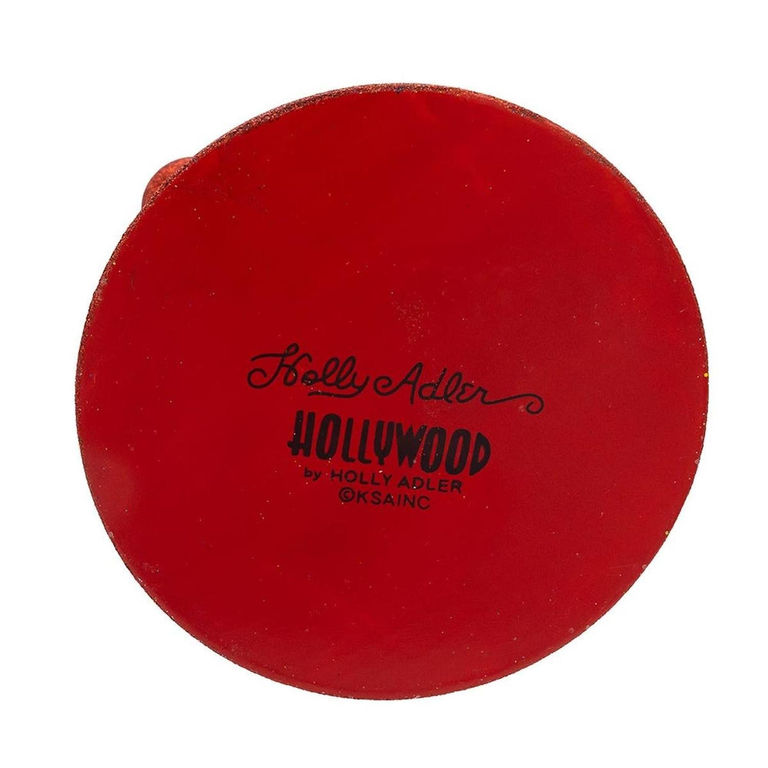 Kurt Adler 14.5-Inch Musical Red Soldier With Water Globe Nutcracker