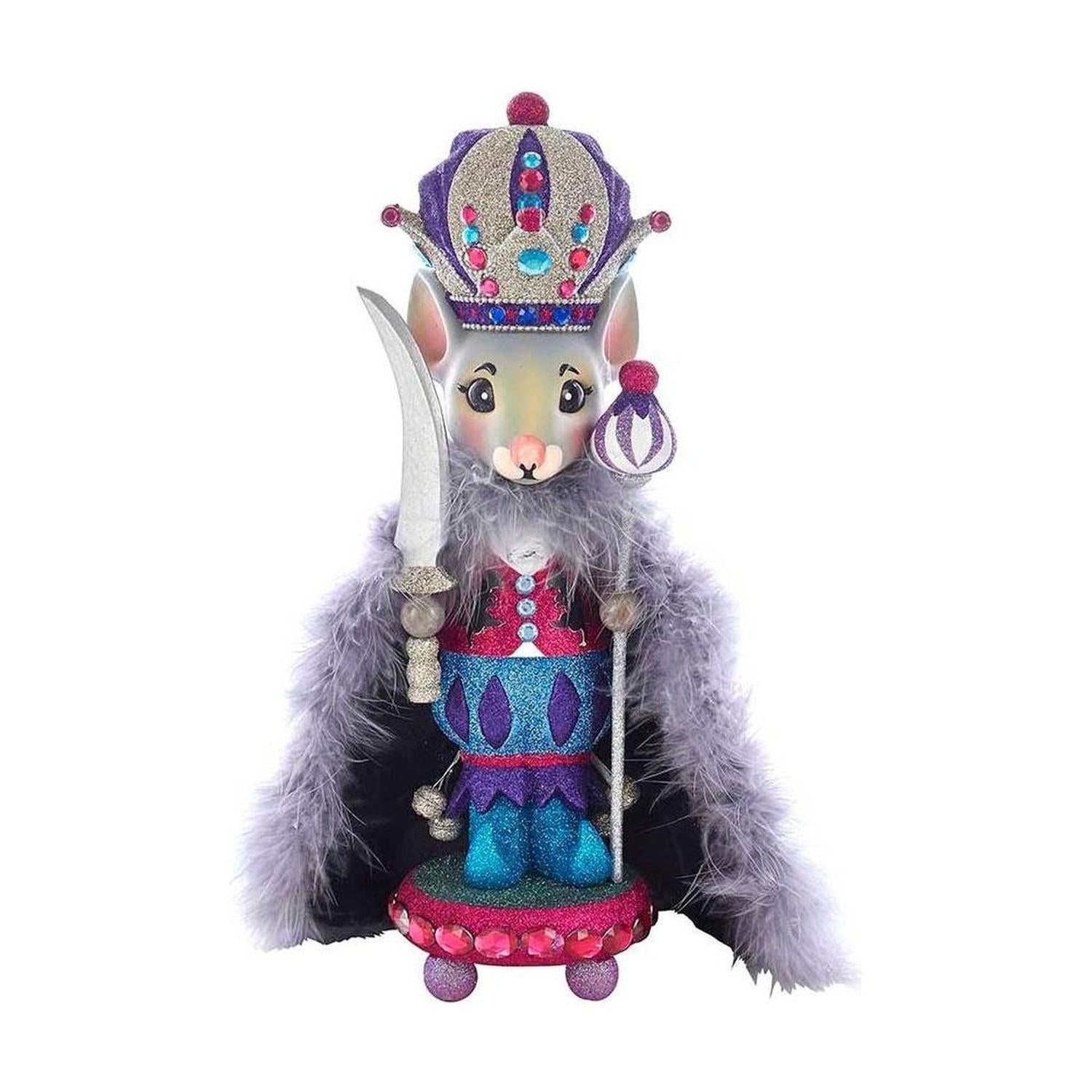 Kurt Adler 15" Hollywood Mouse King Nutcracker
