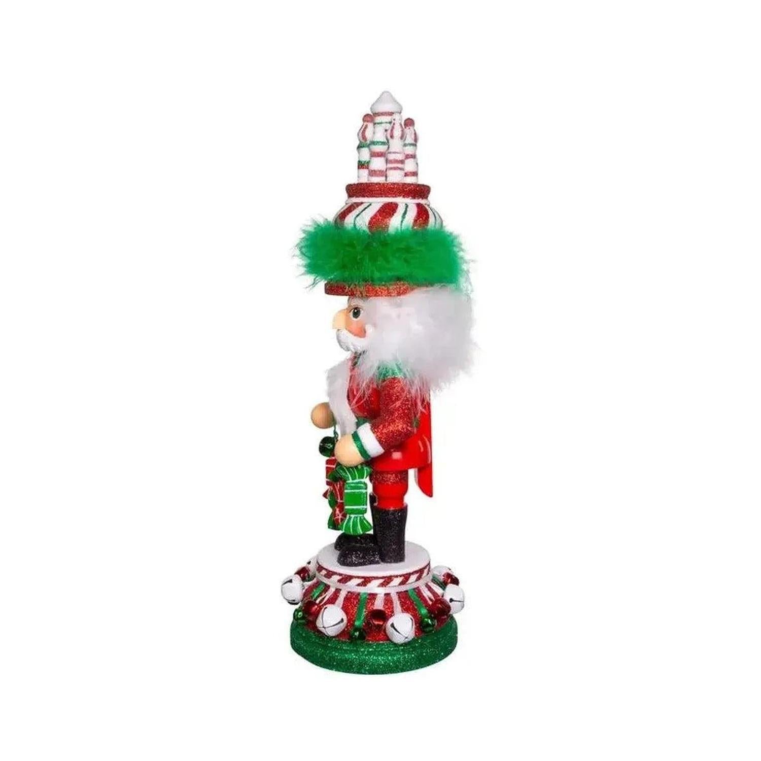 Shop For Kurt Adler 15" Hollywood Nutcrackers™ Red, White & Green Candy Tower Hat Nutcracker