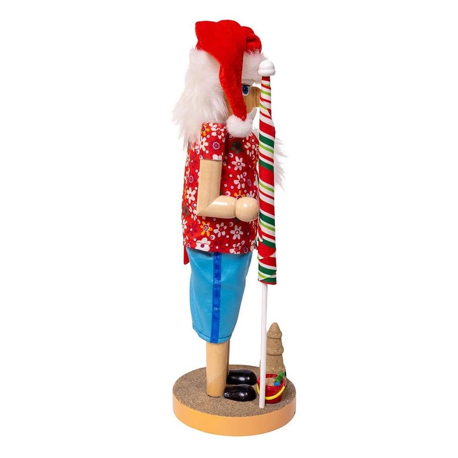 Kurt Adler 15-Inch Beach Santa Nutcracker