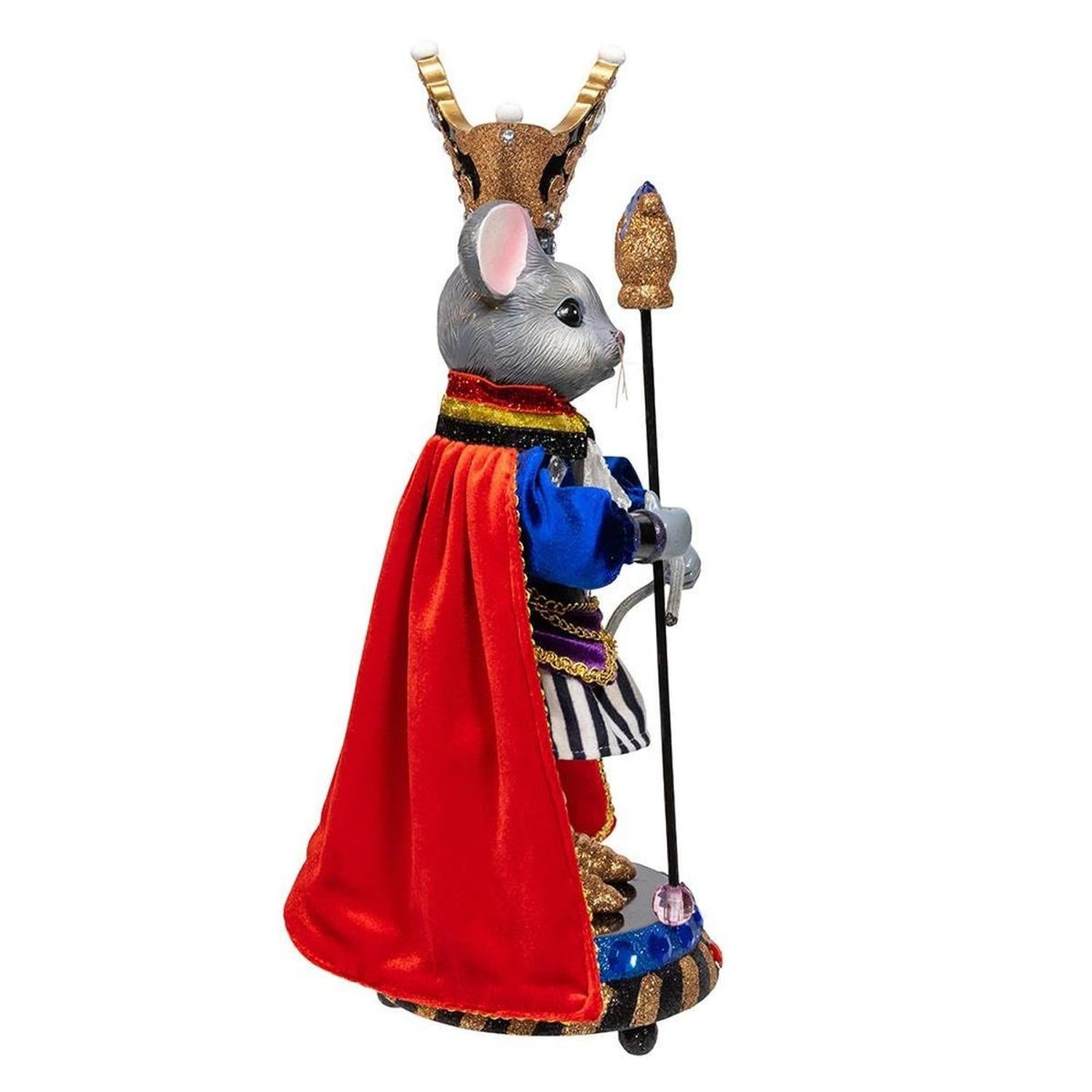 Kurt Adler 15-Inch Hollywood Nutcrackers Mouse King Nutcracker