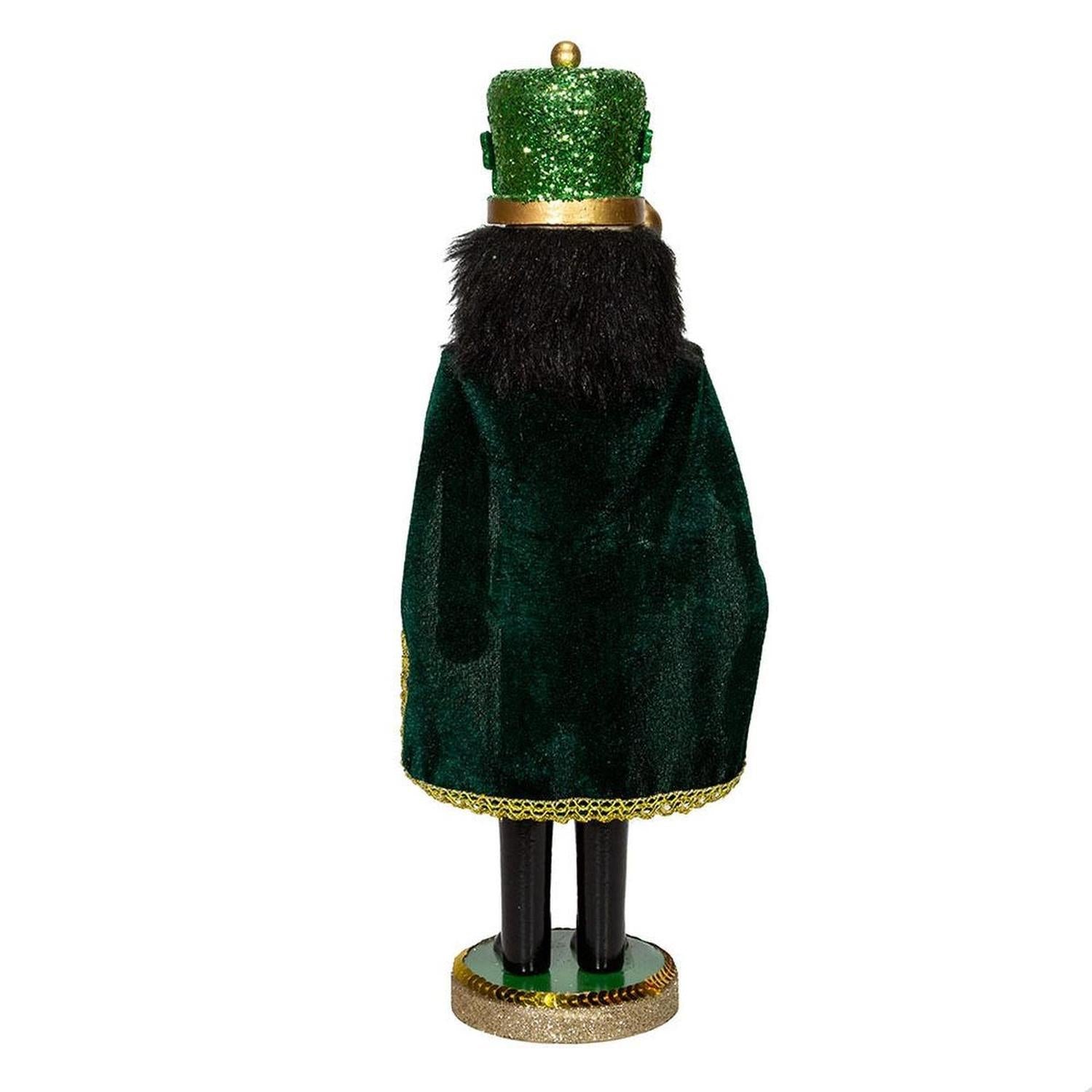 Kurt Adler 15-Inch Irish Nutcracker With Cape
