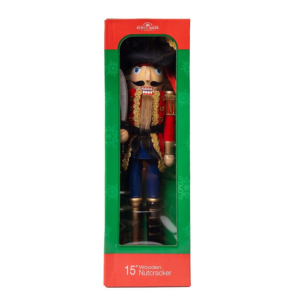 Shop For Kurt Adler 15 - Inch Pirate Nutcracker