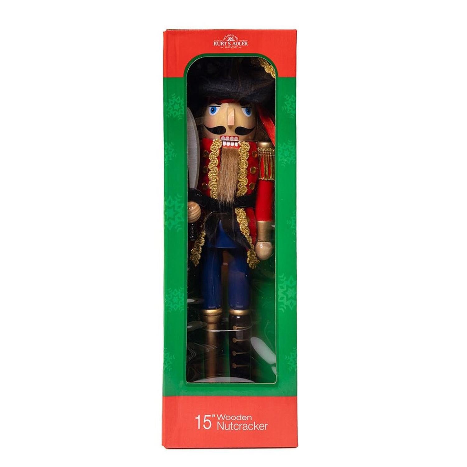 Kurt Adler 15-Inch Pirate Nutcracker