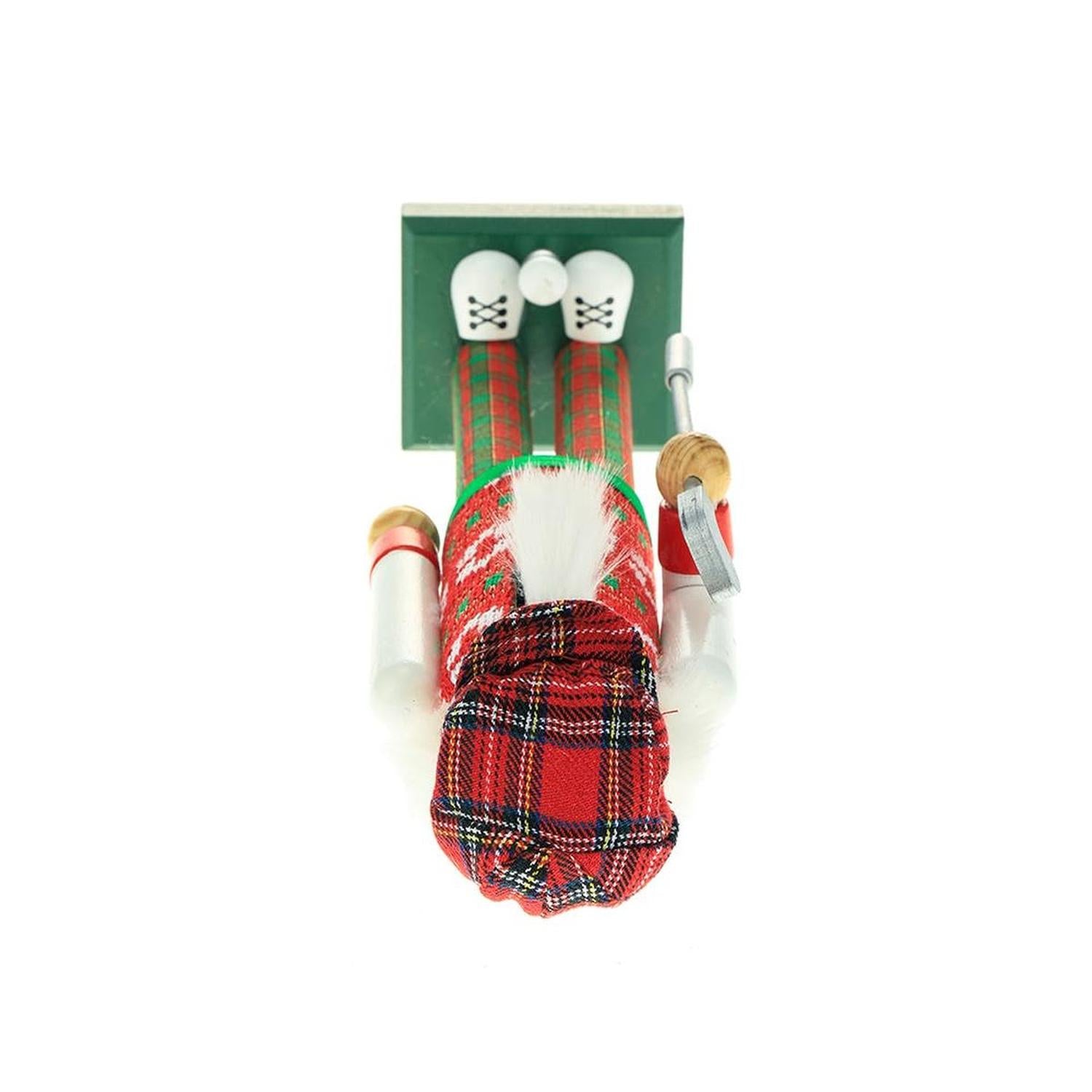 Kurt Adler 15-Inch Red and Green Golfer Nutcracker