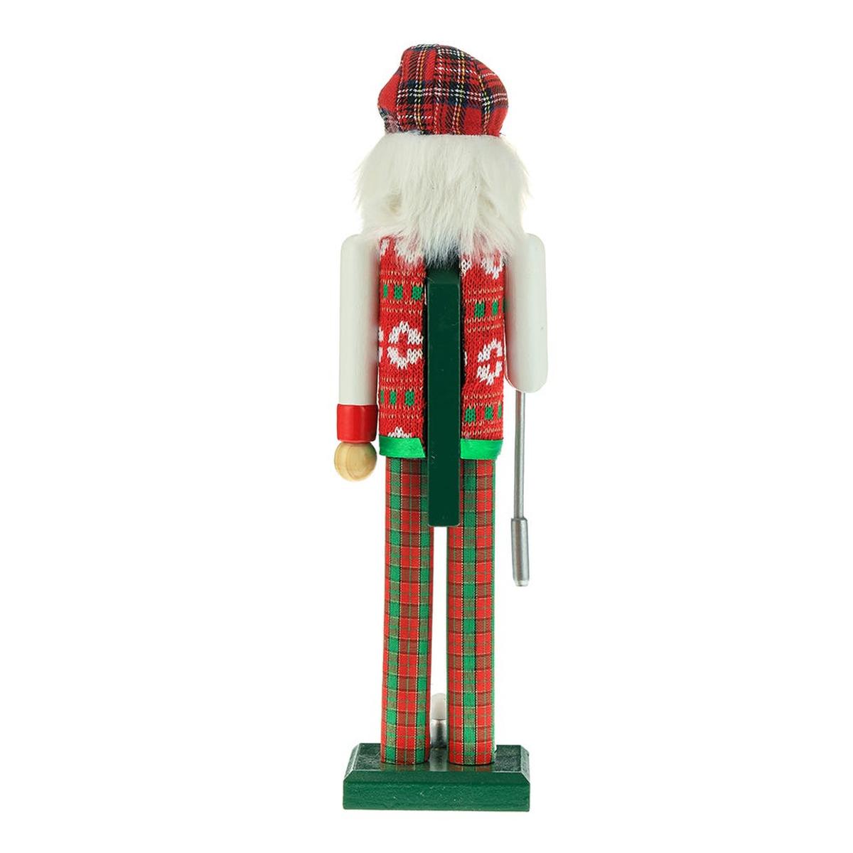 Shop For Kurt Adler 15 - Inch Red and Green Golfer Nutcracker