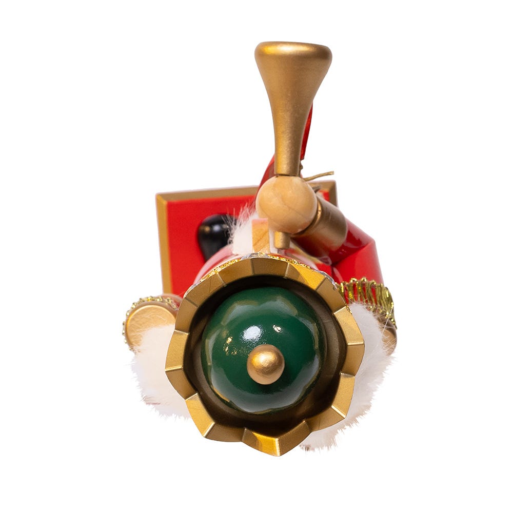 Shop For Kurt Adler 15 - Inch Red and Green With Horn Nutcracker