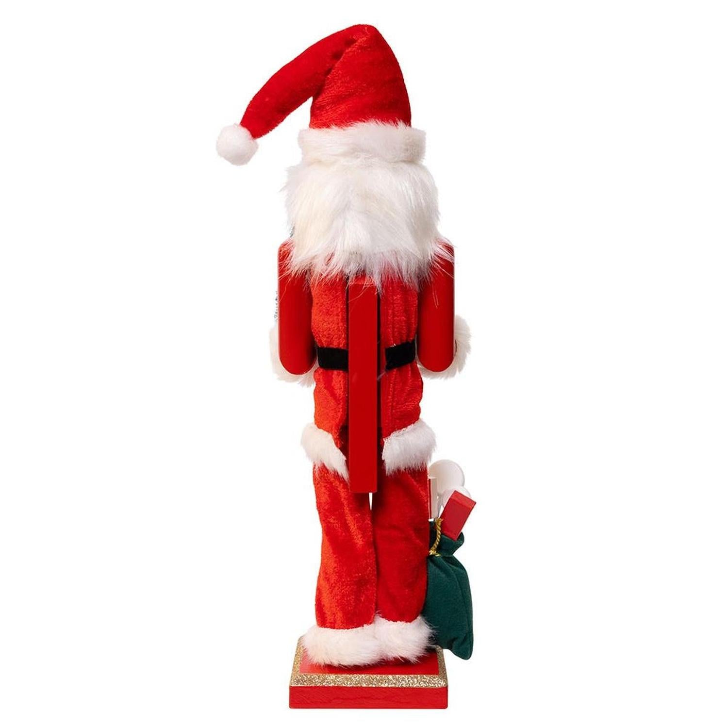 Kurt Adler 15-Inch Santa With Gifts and Tree Nutcracker