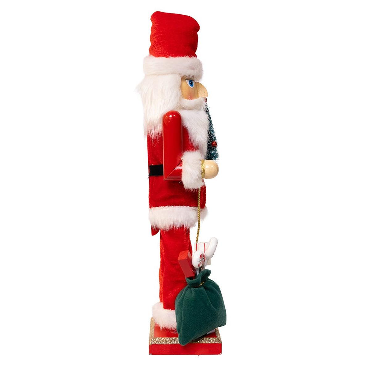 Shop For Kurt Adler 15 - Inch Santa With Gifts and Tree Nutcracker