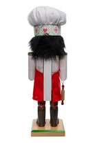 Shop For Kurt Adler 15 - Inch Wooden Chef Peppermint Nutcracker