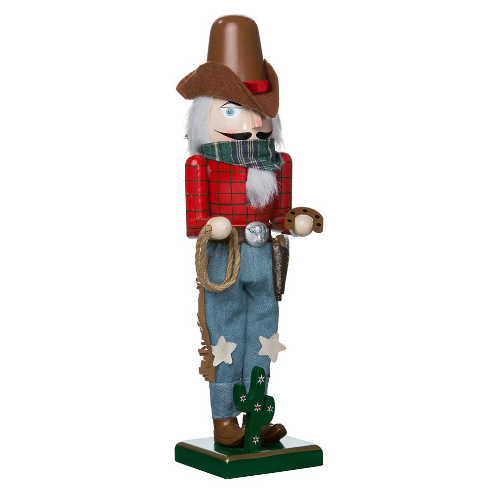 Shop For Kurt Adler 15 - Inch Wooden Cowboy Nutcracker