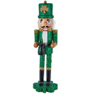 Shop For Kurt Adler 15 - Inch Wooden Irish Nutcracker on Shamrock Base