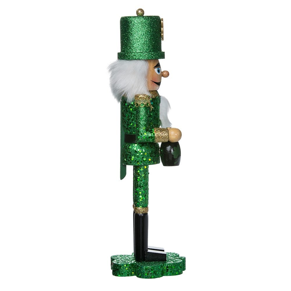 Shop For Kurt Adler 15 - Inch Wooden Irish Nutcracker on Shamrock Base