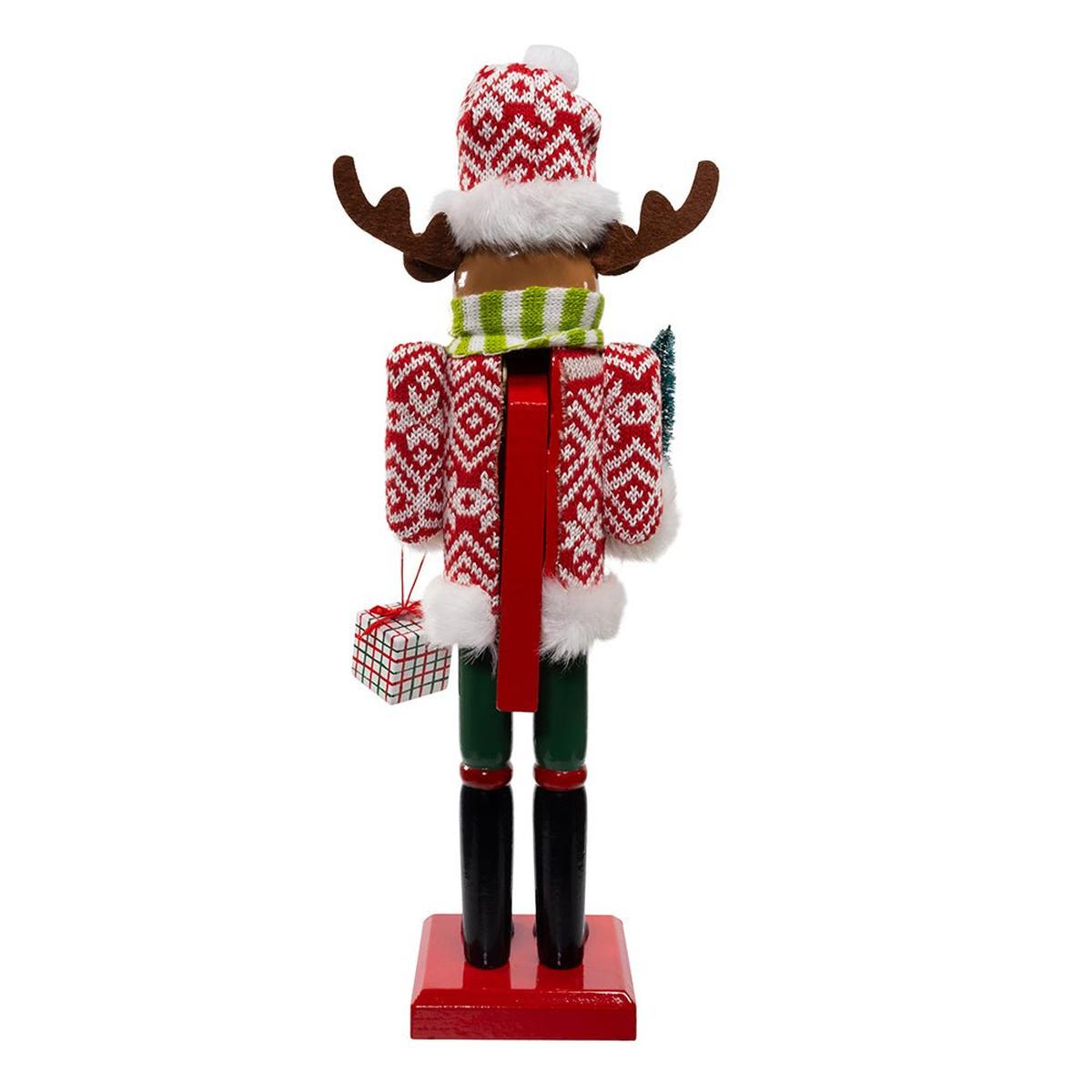 Shop For Kurt Adler 15 - Inch Wooden Reindeer Nutcracker