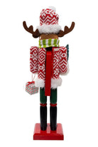 Shop For Kurt Adler 15 - Inch Wooden Reindeer Nutcracker