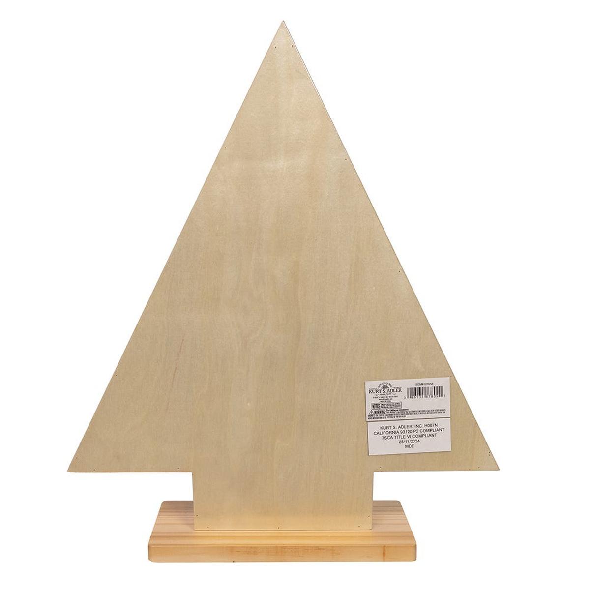 Shop For Kurt Adler 15 - Inch Wooden Tree Advent Calendar