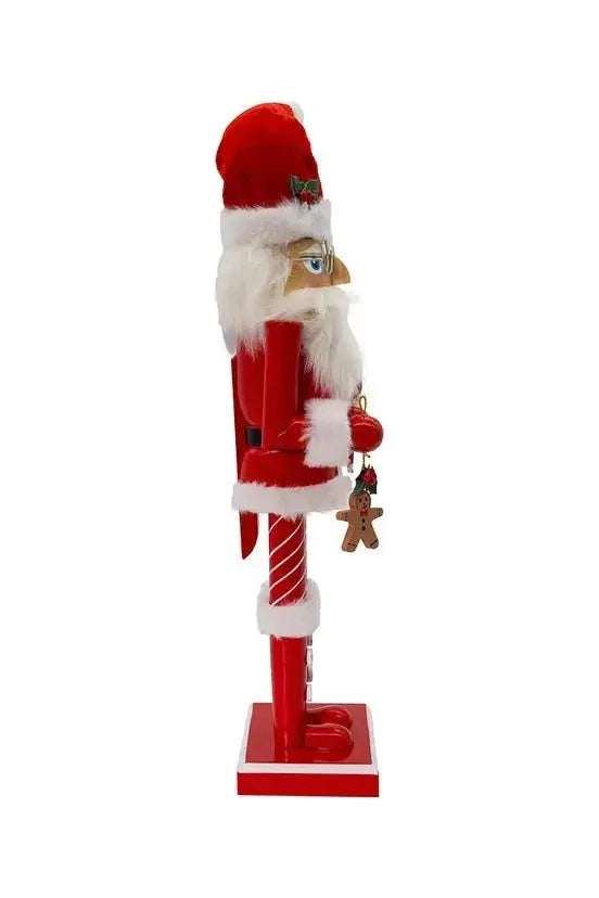 Shop For Kurt Adler 15" Wooden Mr. Claus Nutcracker