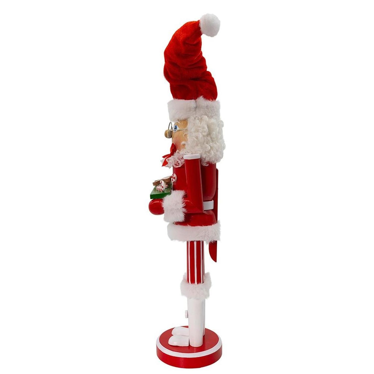 Kurt Adler 15" Wooden Mrs. Claus Nutcracker