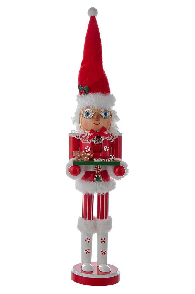 Shop For Kurt Adler 15" Wooden Mrs. Claus Nutcracker