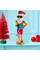 Shop For Kurt Adler 15.5 - Inch Wooden Beach Santa Nutcracker