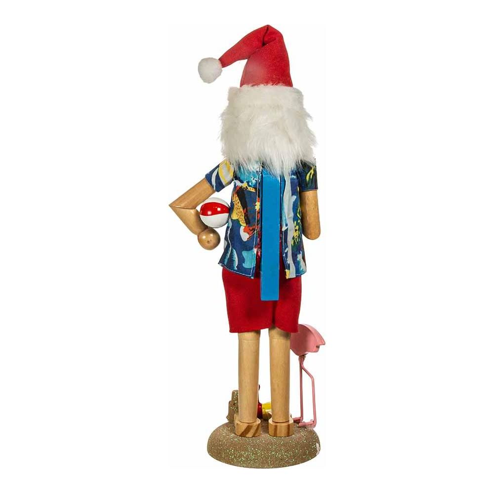 Shop For Kurt Adler 15.5 - Inch Wooden Beach Santa Nutcracker
