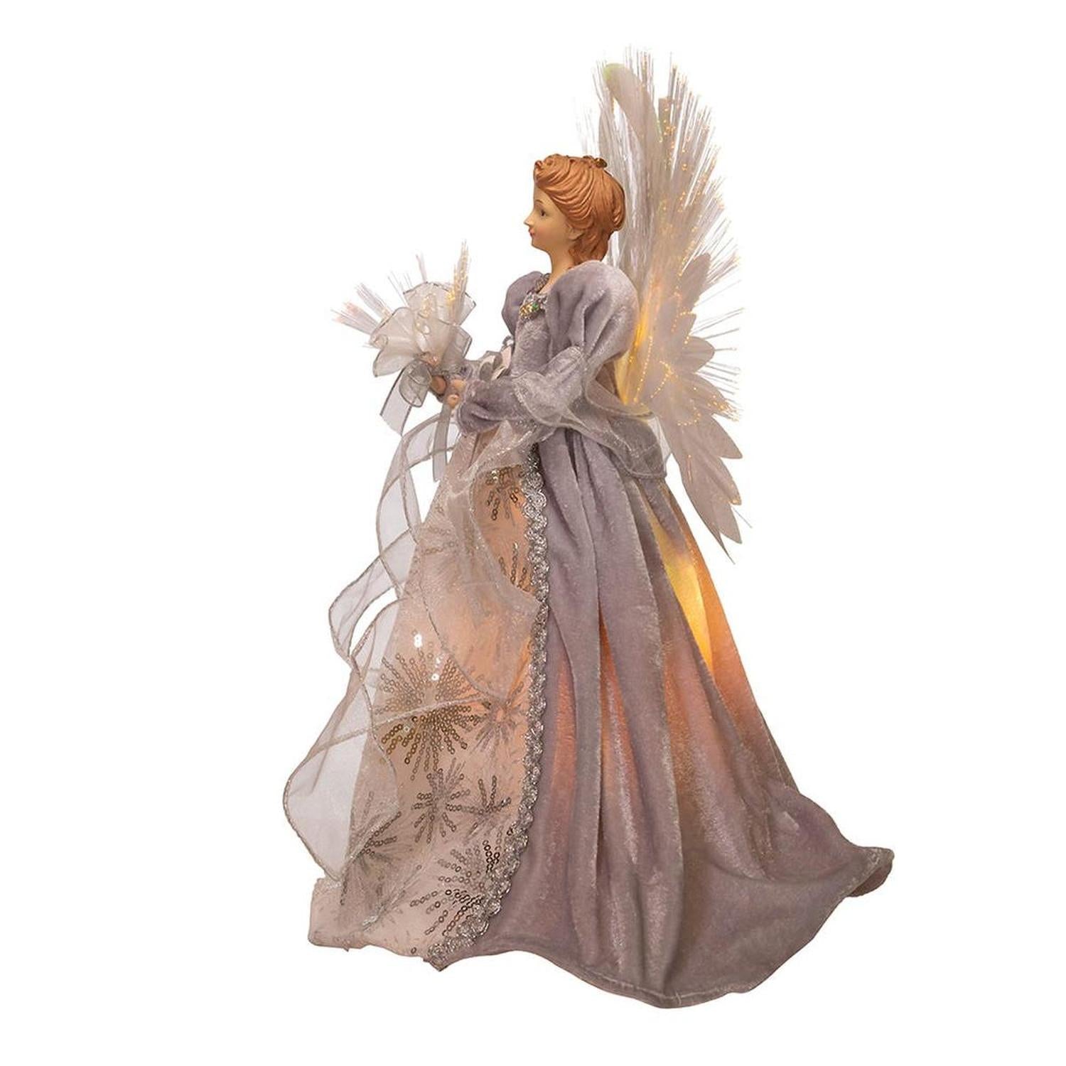 Shop For Kurt Adler 16 - Inch Fiber Angel Tree Topper