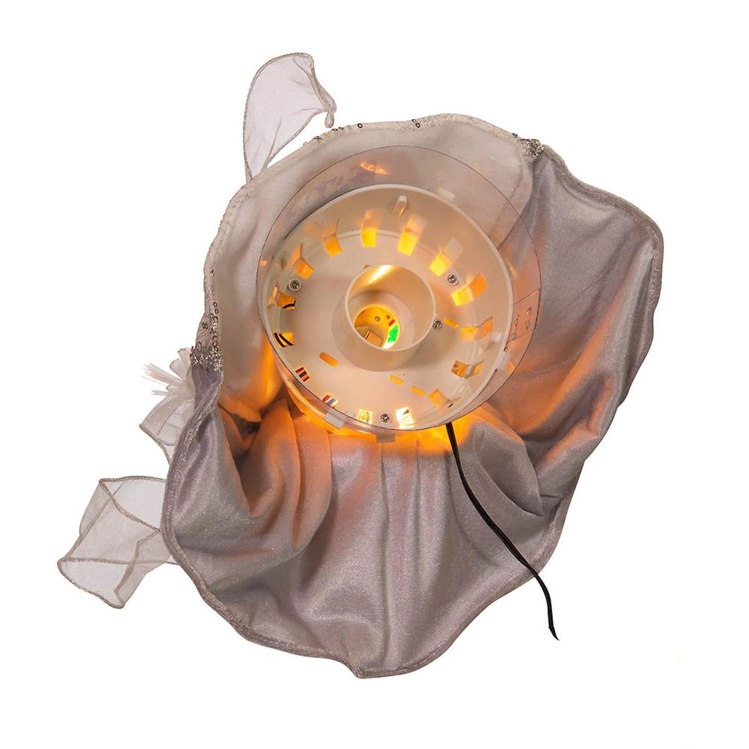 Kurt Adler 16-Inch Fiber Angel Tree Topper