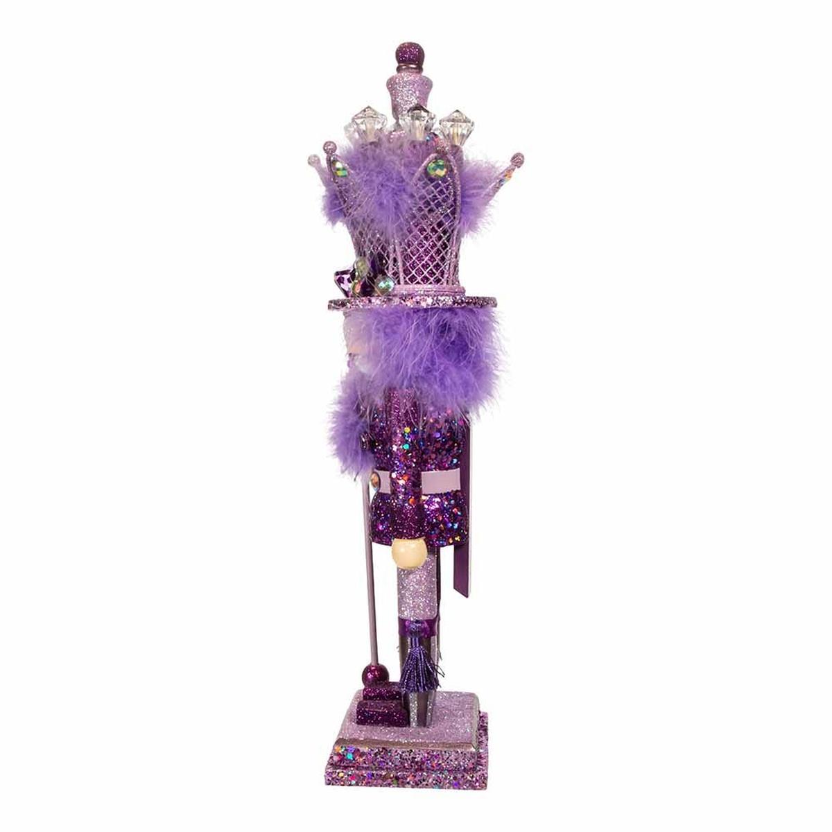 Shop For Kurt Adler 16 - Inch Hollywood Purple King Nutcracker