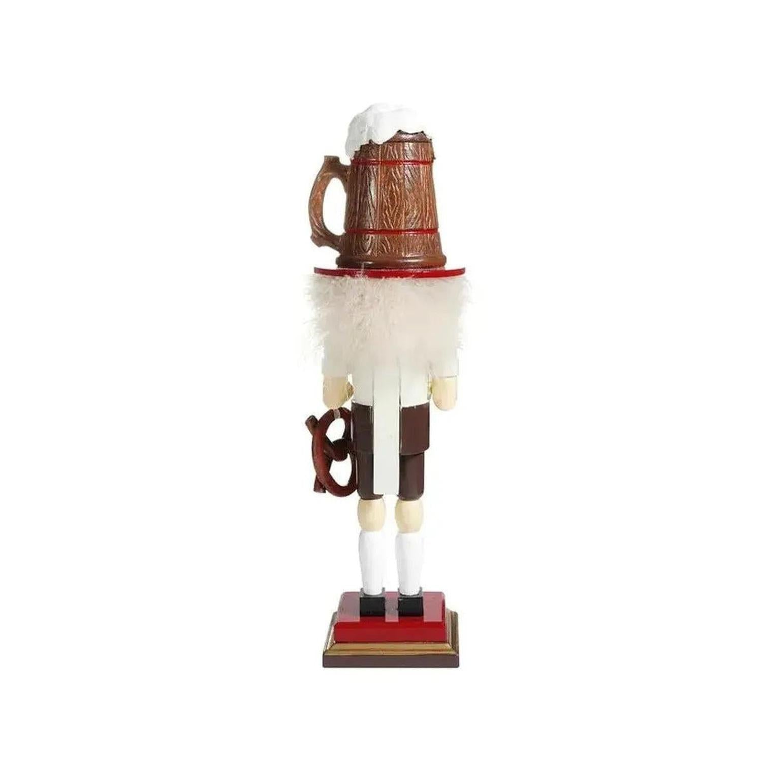 Kurt Adler 17.5" Hollywood Nutcrackers™ Beer and Pretzel Nutcracker