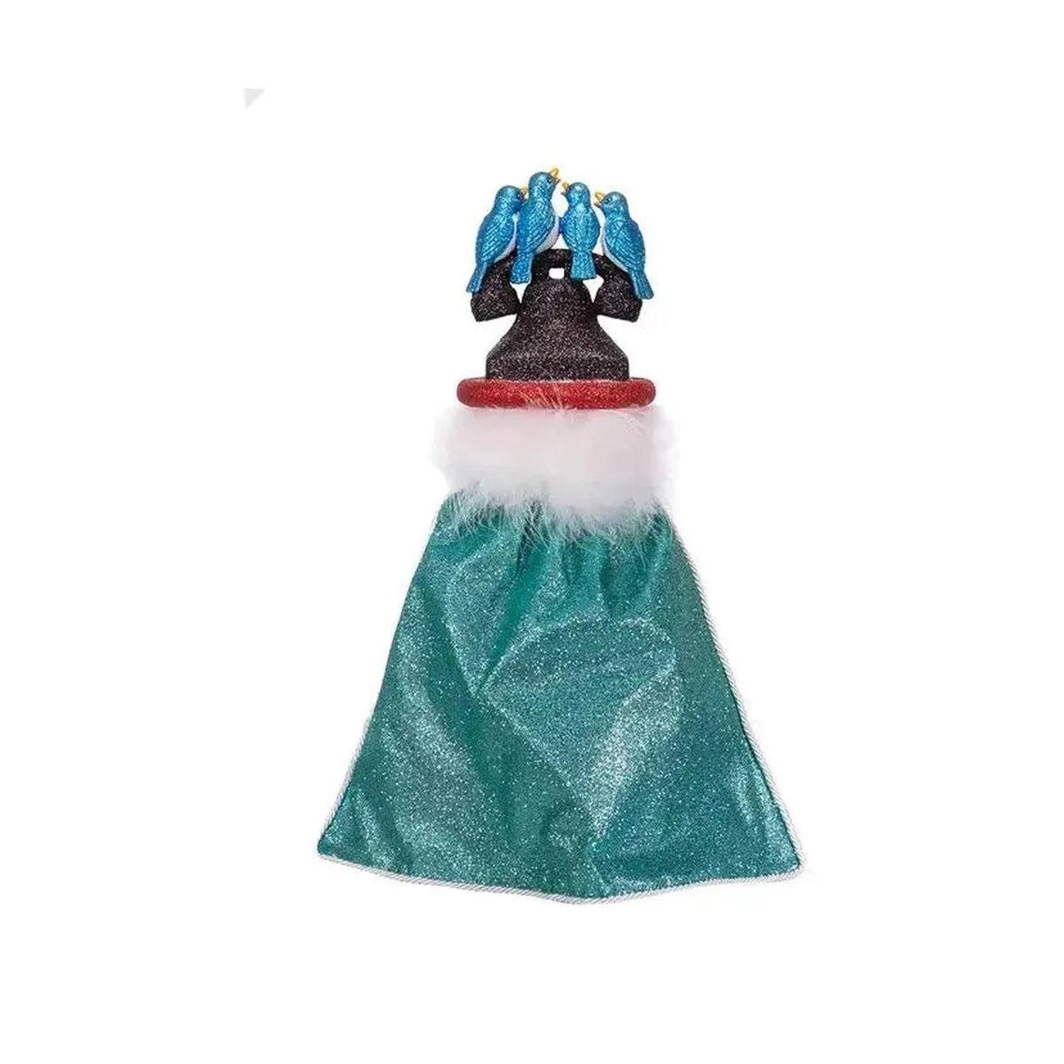 Kurt Adler 17.5" Hollywood Nutcrackers™ Four Calling Birds