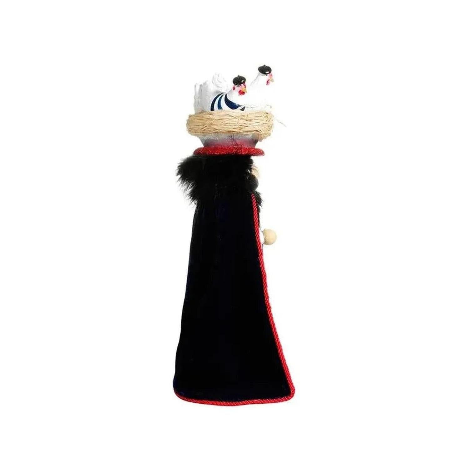 Kurt Adler 17.5" Hollywood Nutcrackers™ Three French Hens Nutcracker