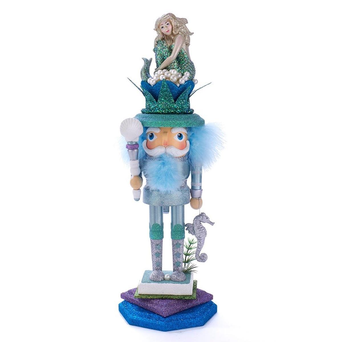 Shop For Kurt Adler 17.5 - Inch Hollywood Mermaid King Nutcracker