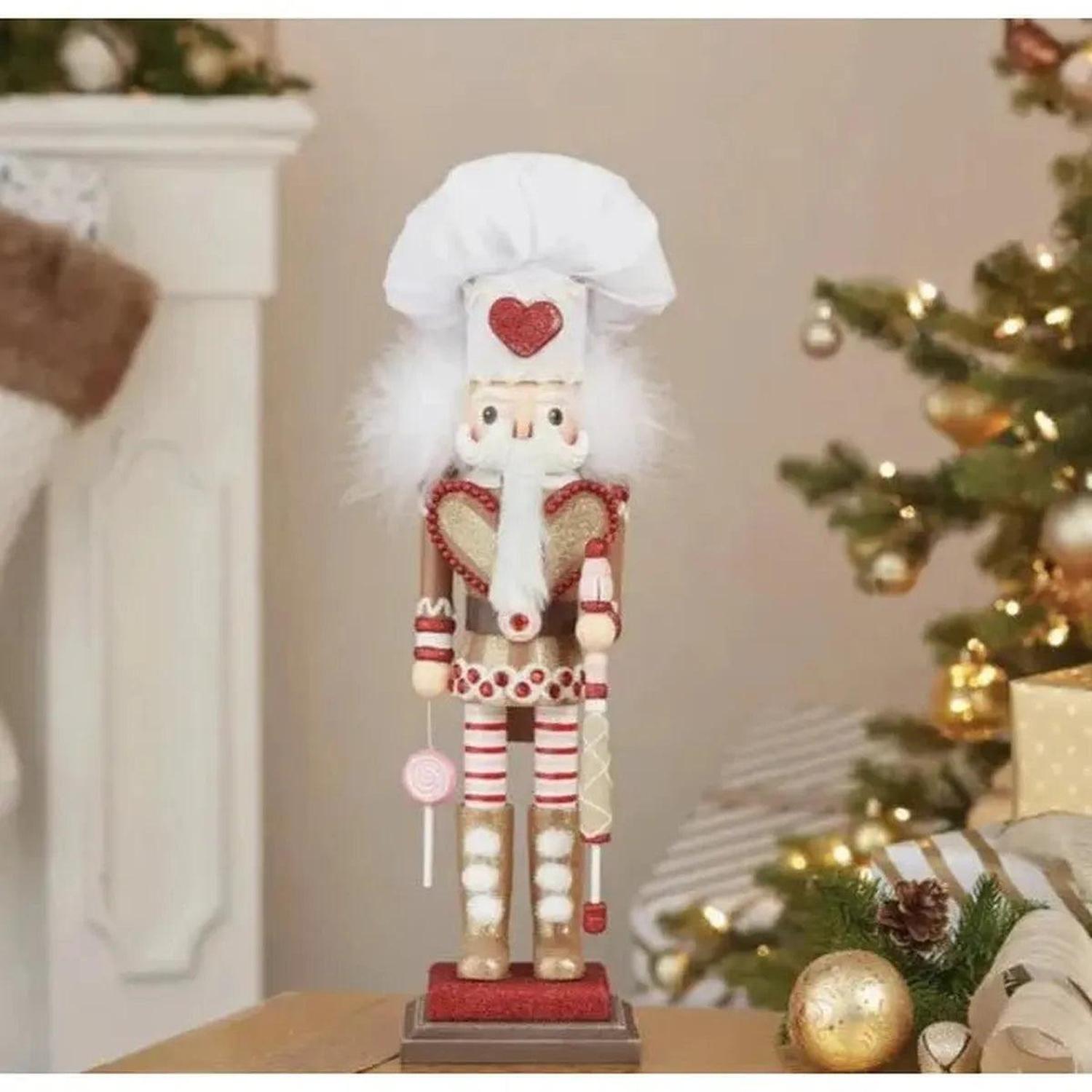 Kurt Adler 18" Hollywood Nutcrackers™ Gingerbread Chef Nutcracker