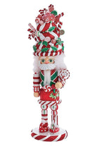 Shop For Kurt Adler 18" Hollywood Nutcrackers Peppermint Candy Hat