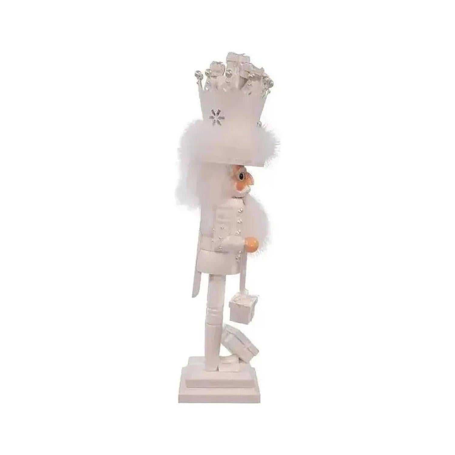 Kurt Adler 18" Hollywood Nutcrackers™ White King With Gifts Nutcracker