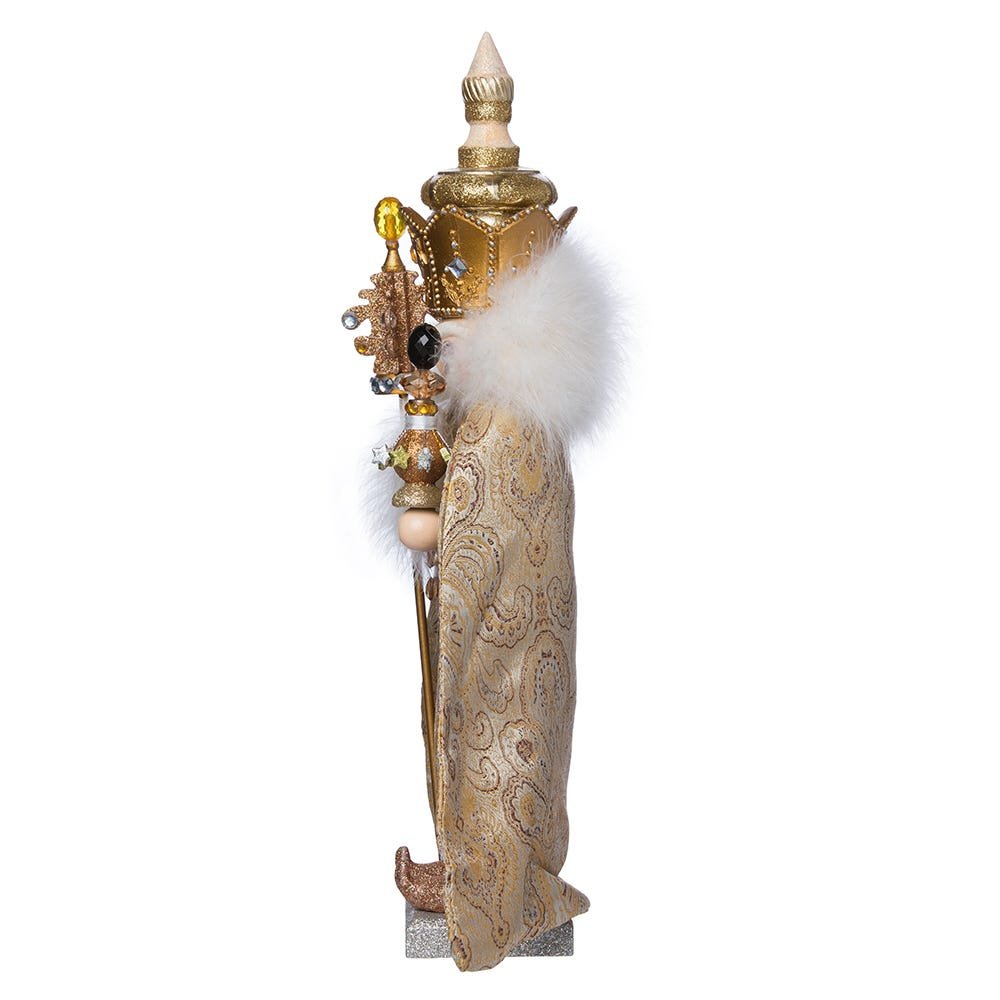 Shop For Kurt Adler 18 - Inch Hollywood Gold King Nutcracker
